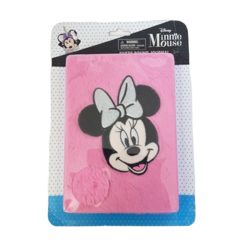 Disney Minnie Mouse Fuzzy Bound Journal 100 Sheets